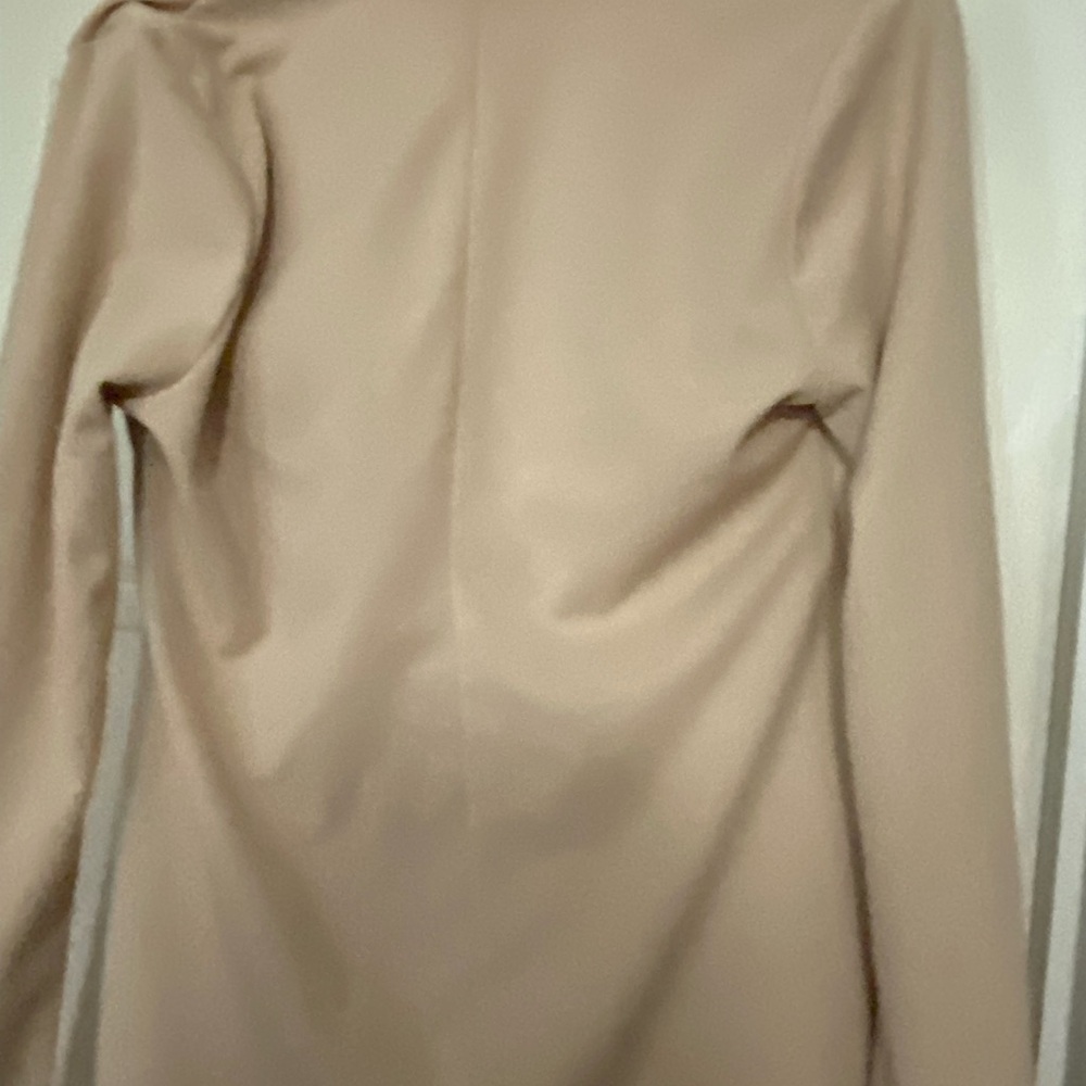 Fashion Nova Nude Beige blazer. - Picture 4 of 4